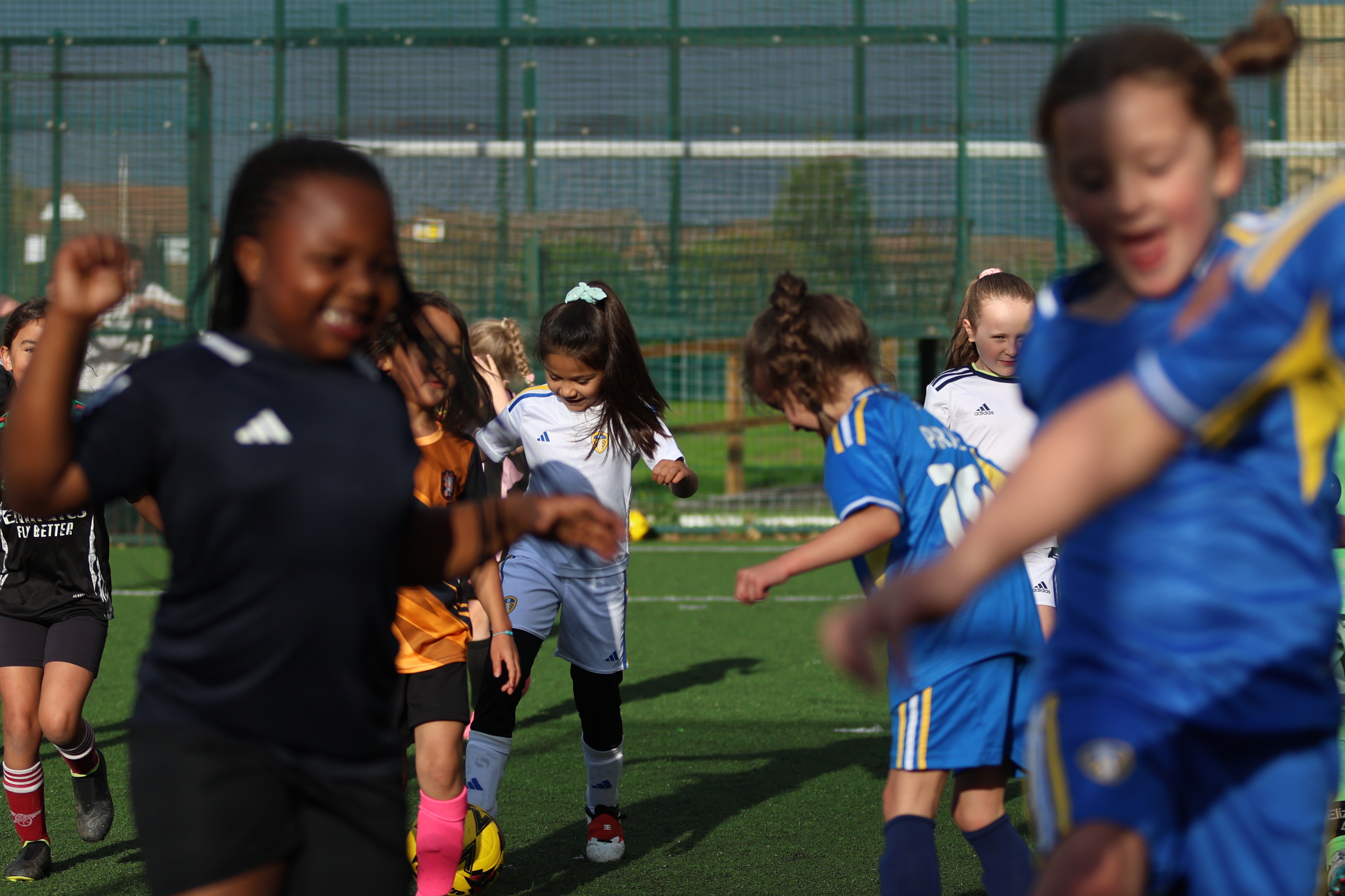 Girls Football Camp